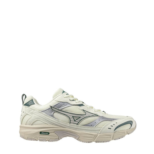 Mizuno Dames MXR Casual Trainer Pristine / Wind Chime / Bistro Groen