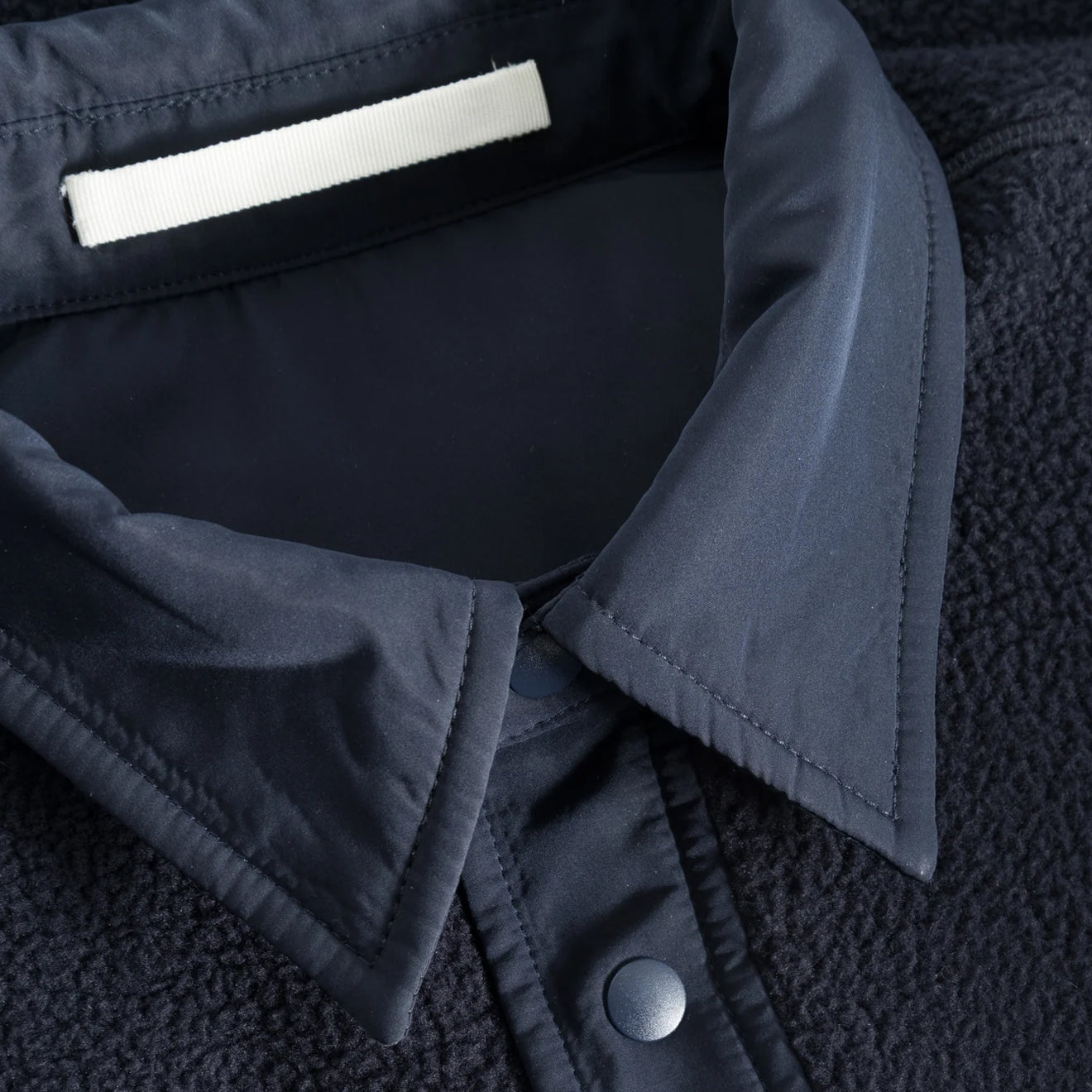 Norse Projects Ulrik Reversible Fleece Overshirt Dark Navy