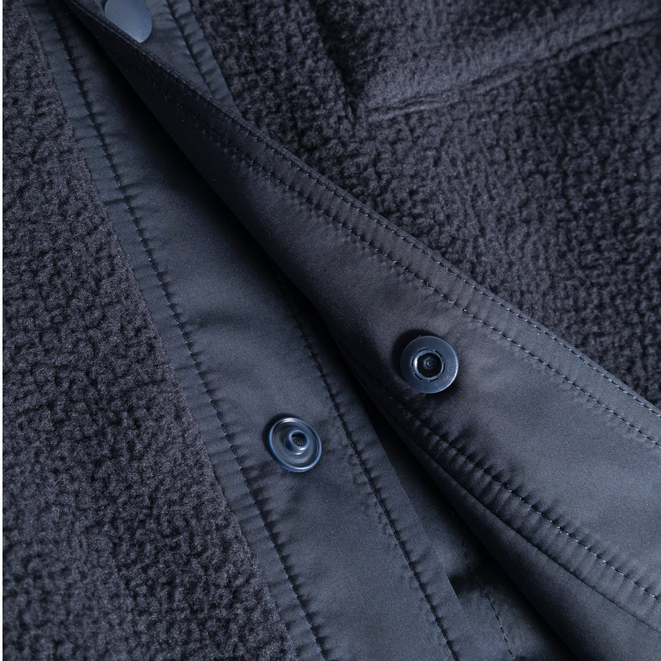 Norse Projects Ulrik Reversible Fleece Overshirt Dark Navy