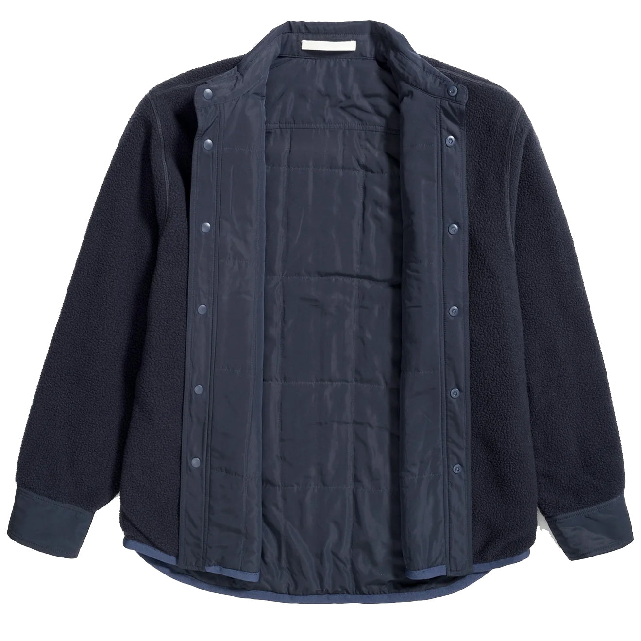 Norse Projects Ulrik Reversible Fleece Overshirt Dark Navy