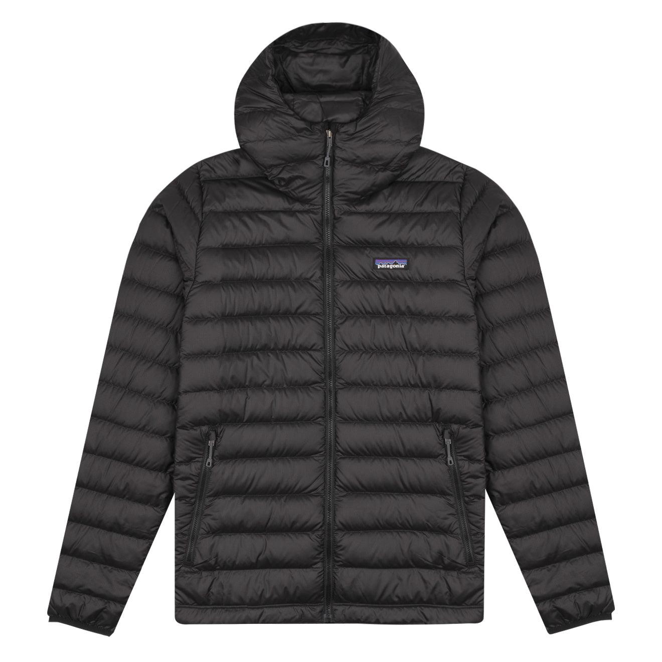 Veste à capuche en duvet Patagonia noire