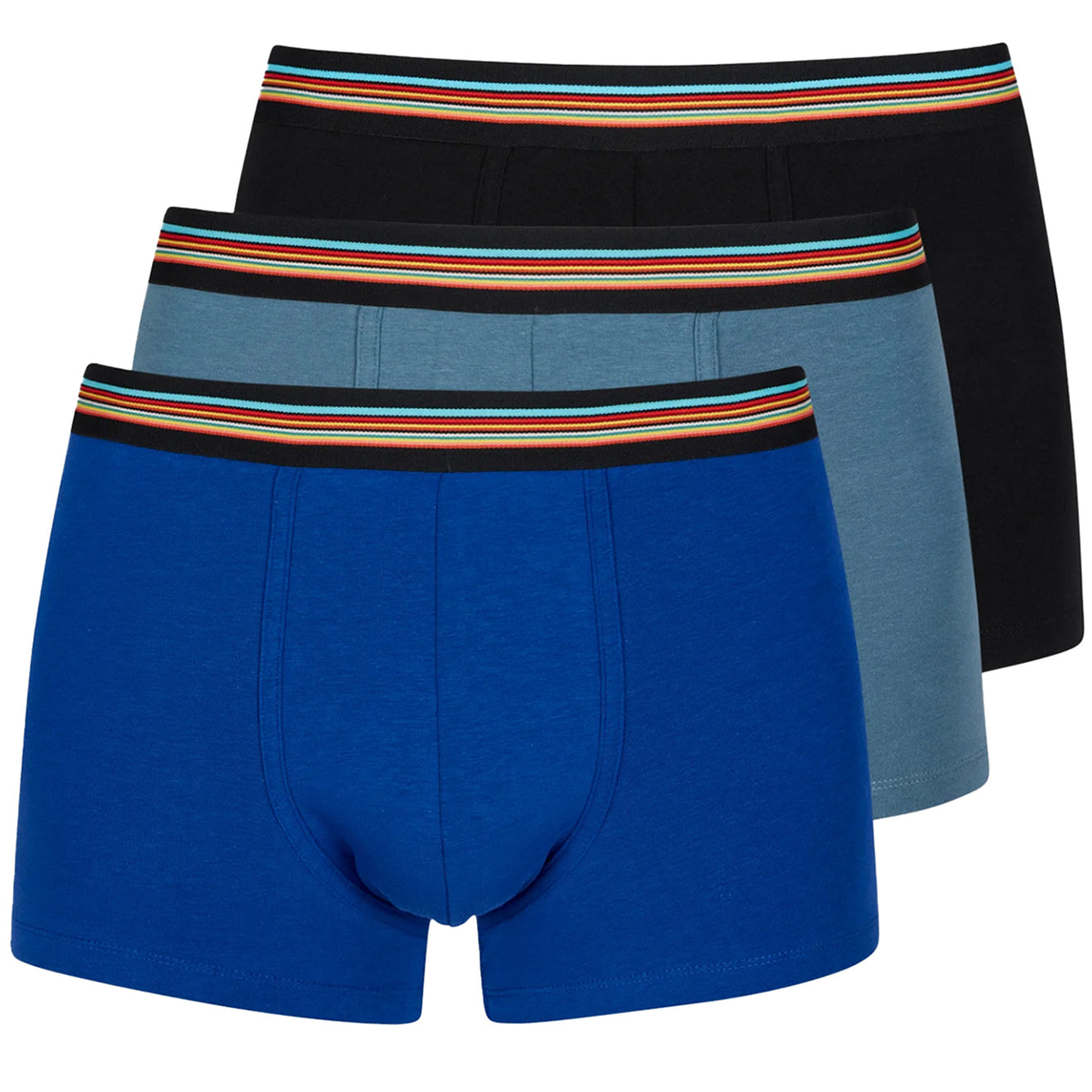 Paul Smith 3 Pack Trunks Mix Blauw Multicolour 