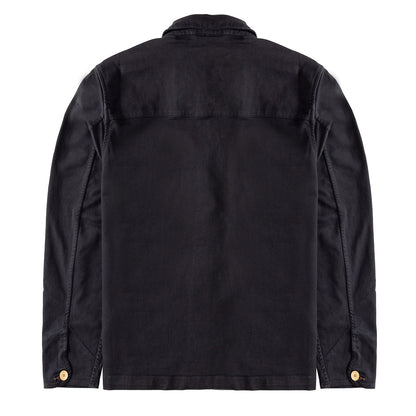 Paul Smith Garment-Dyed Stretch-Cotton Chore Jacket Black