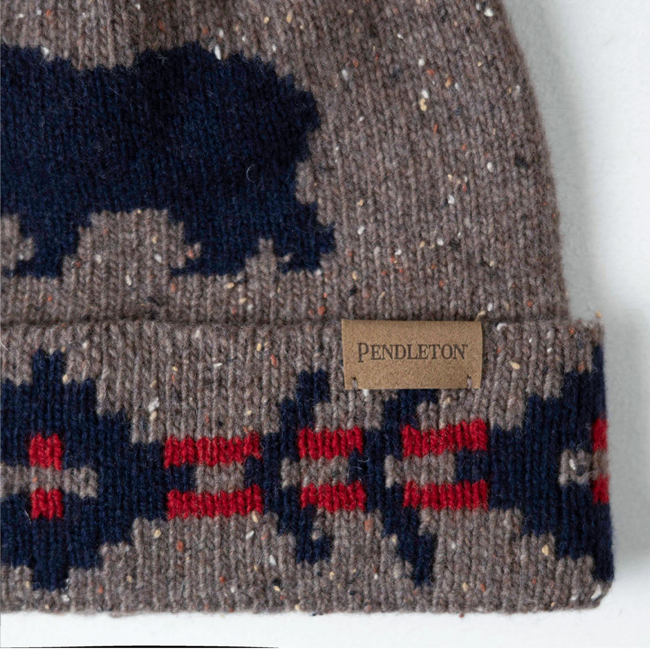 Pendleton Pom Pom Beanie Bear