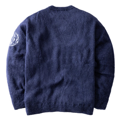 Pull ras du cou ST95 Solare bleu marine